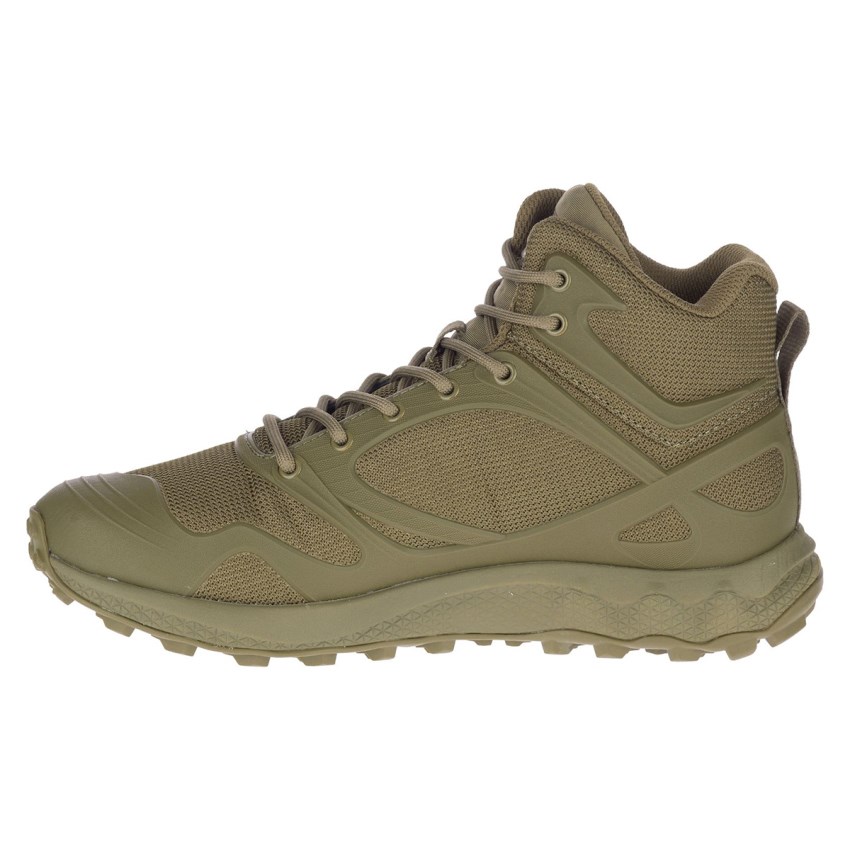 Bottes de Securite Merrell Breacher Tactical Vert Olive Homme | M.M.XLYF